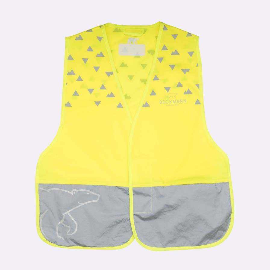 Barneskole Beckmann Tilbehor | B-Seen & Safe Markeringsvest, Yellow