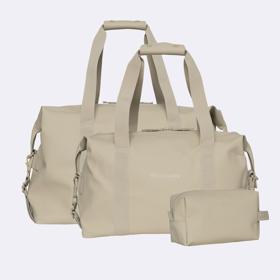 Ung / Student Beckmann | Weekendbag Street Sett, Beige