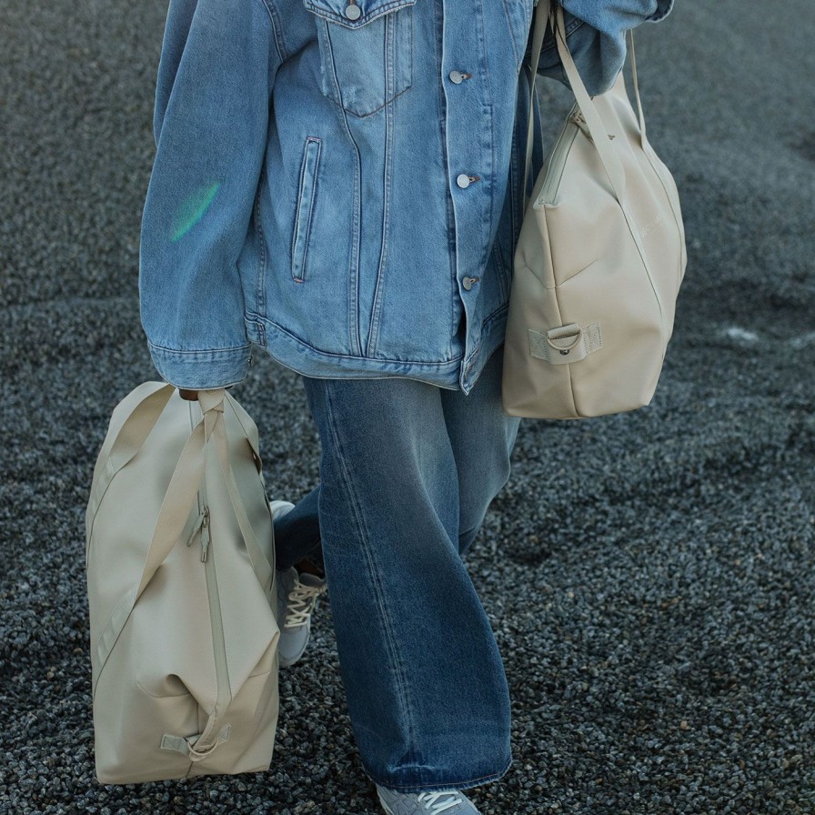 Ung / Student Beckmann | Weekendbag Street Sett, Beige