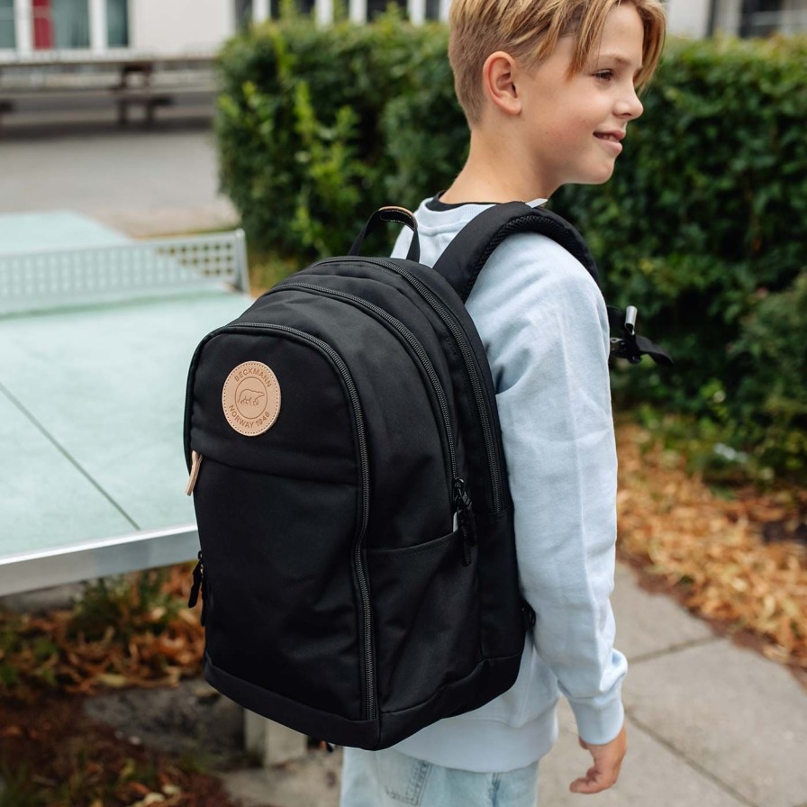 Barneskole Beckmann Skolesekk | Urban Midi, Black